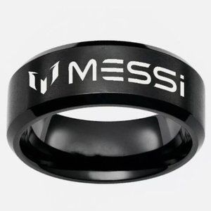 Lionel Messi Stainless Steel Band Ring